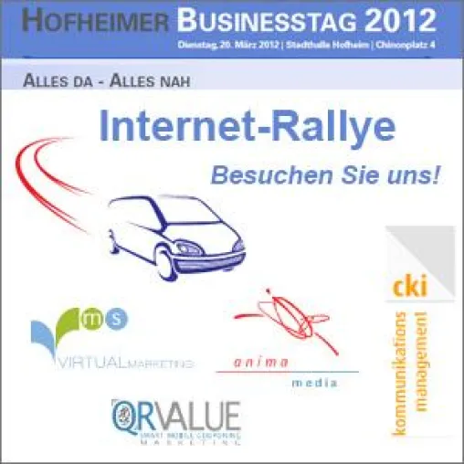 Per Internet-Rallye über den 3. Hofheimer Businesstag Bild: Per Internet-Rallye über den 3. Hofheimer Businesstag