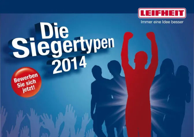 Bild: Leifheit sucht die Siegertypen