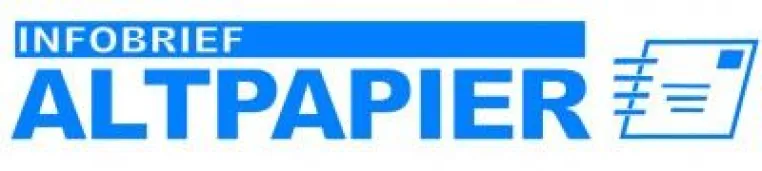 Infobrief Altpapier - die neue Informationsquelle für die deutsche Altpapierbranche Bild: Infobrief Altpapier - die neue Informationsquelle für die deutsche Altpapierbranche