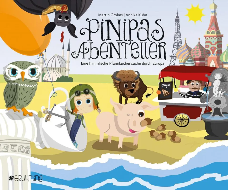 Pinipas Abenteuer Band 2: Eine himmlische Pfannkuchensuche durch Europa