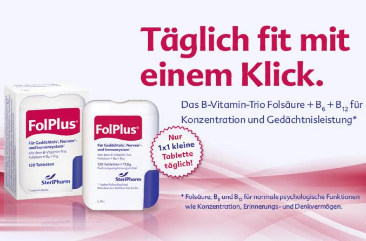 FolPlus für die geistige Leistungsfähigkeit