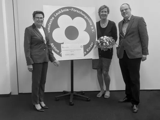 Bild: IQVIA Mannheim spendet für krebskranke Kinder