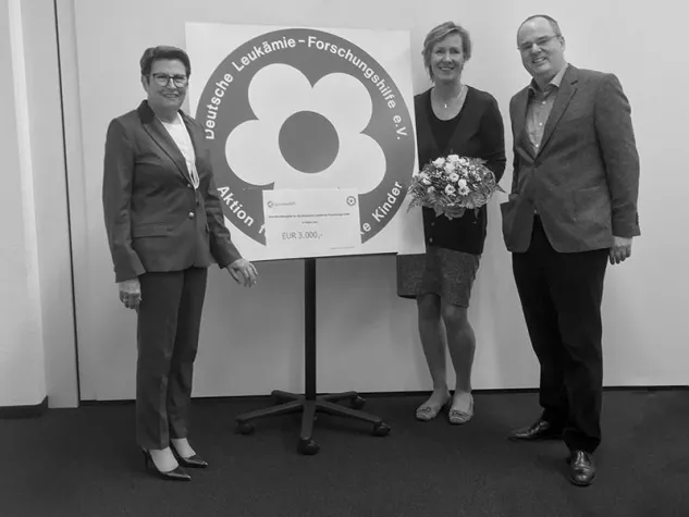 Bild: IQVIA Mannheim spendet für krebskranke Kinder