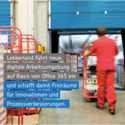 Bild: Net at Work setzt bei Lekkerland mit Office 365 neue digitale Arbeitsumgebung um