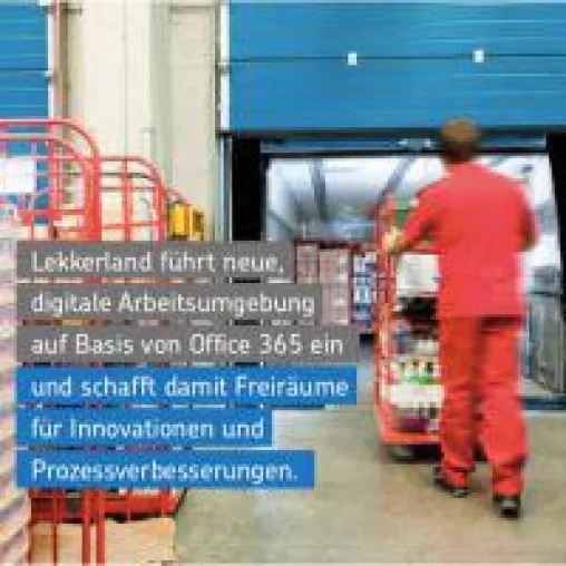 Bild: Net at Work setzt bei Lekkerland mit Office 365 neue digitale Arbeitsumgebung um
