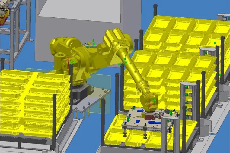 Bild: bei Boll Automation GmbH kennen wir Vier Einsatzgebiete für Roboter im Produktionsprozess