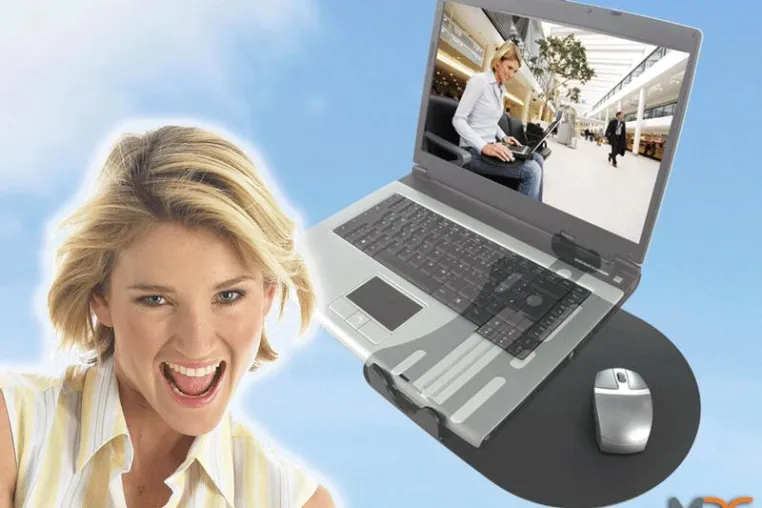 Mobiles Mousepad erleichtert die Arbeit unterwegs Bild: Mobiles Mousepad erleichtert die Arbeit unterwegs