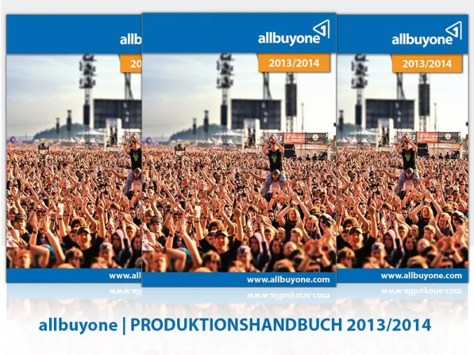 Bild: Der neue Katalog von allbuyone – Veranstaltungsequipment auf 200 Seiten