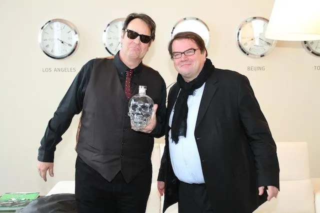 Dan Aykroyds Crystal Head Vodka ist der offizielle Wodka des Deutschen Filmpreises 2012 Bild: Dan Aykroyds Crystal Head Vodka ist der offizielle Wodka des Deutschen Filmpreises 2012