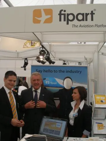 Bild: Baden-Württembergs Wirtschaftsminister zu Gast auf dem fipart-Stand auf der ILA in Berlin