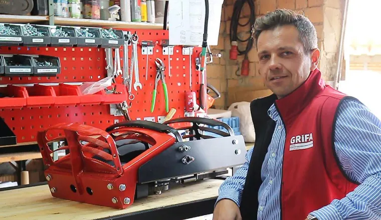 Bild: Schwäbische Traktor Erfindung GRIFA Softstep verbreitet sich viral im Netz