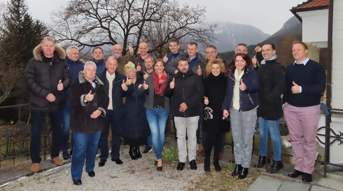 internationale Jahresabschlussfeier