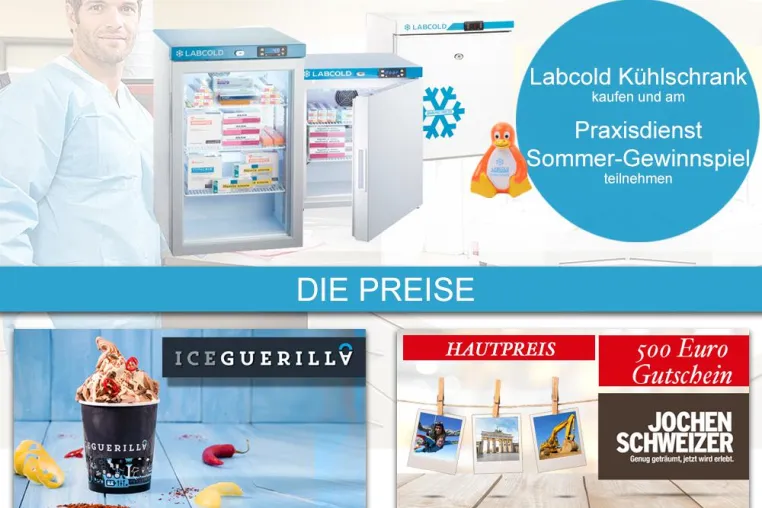 Bild: Sommer-Gewinnspiel mit Praxisdienst