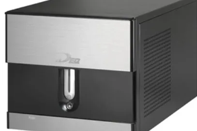 Bild: BIOSTAR präsentiert den iDEQ 220M mit VIA P4M800 Chipsatz für Sockel LGA 775 Prozessoren