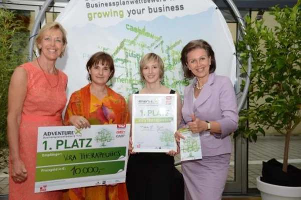 Viren gegen Krebs am Siegerpodest Bild: Viren gegen Krebs am Siegerpodest