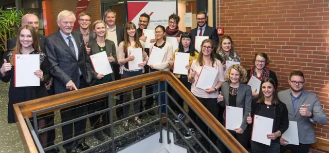 Bild: Universitätsgesellschaft Vechta e. V. verleiht Förderpreise 2017