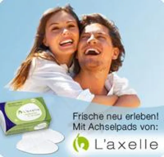 Achselpads von L’axelle jetzt auch bei SCHLECKER HOME SHOPPING erhältlich Bild: Achselpads von L’axelle jetzt auch bei SCHLECKER HOME SHOPPING erhältlich
