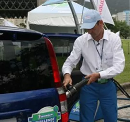 Bild: Air Liquide ist technologischer Partner der Challenge Bibendum 2011 in Berlin