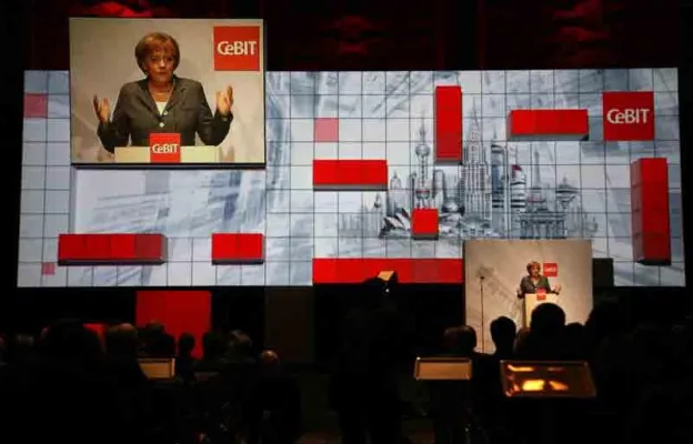 Bild: insglück inszeniert auch Eröffnungsveranstaltung der CeBIT 2009