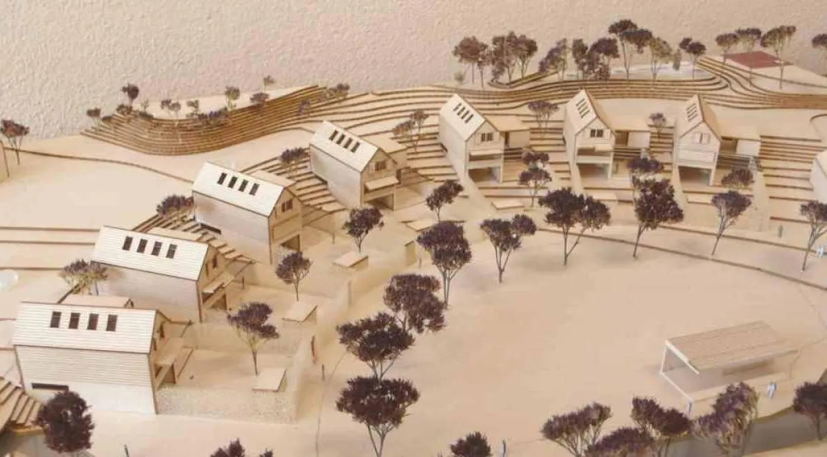 Holzbau-Mustersiedlung Eifel verknüpft Baukultur und moderne Anforderungen an Wohnraum