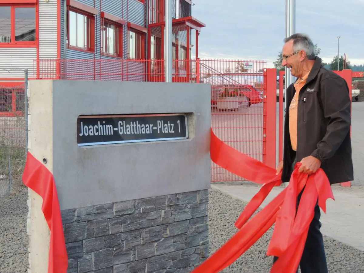 glatthaar-fertigkeller Gründer Joachim Glatthaar enthüllt 