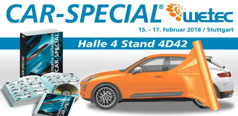 Die creativ collection® auf der WETEC 2018 in Stuttgart Bild: Die creativ collection® auf der WETEC 2018 in Stuttgart