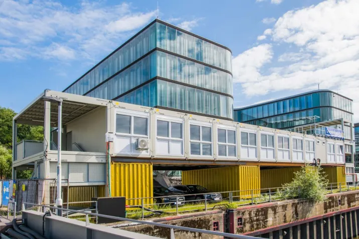 Bild: Sturmflutsichere ELA Baucontaineranlage