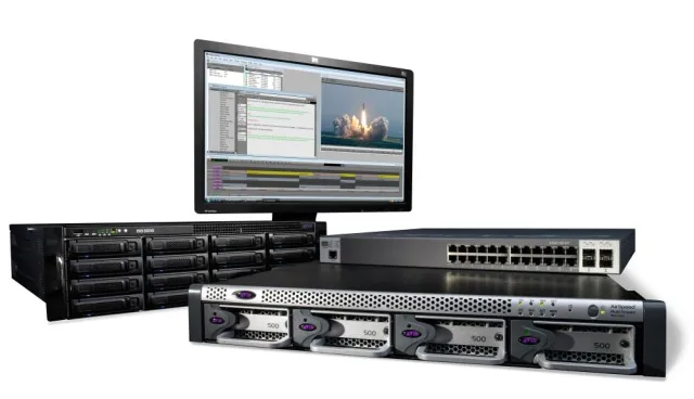 Bild: Avid präsentiert NewsVision, eine integrierte Lösung für die kostengünstige Nachrichtenproduktion in HD