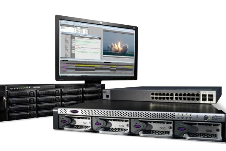 Avid präsentiert NewsVision, eine integrierte Lösung für die kostengünstige Nachrichtenproduktion in HD Bild: Avid präsentiert NewsVision, eine integrierte Lösung für die kostengünstige Nachrichtenproduktion in HD