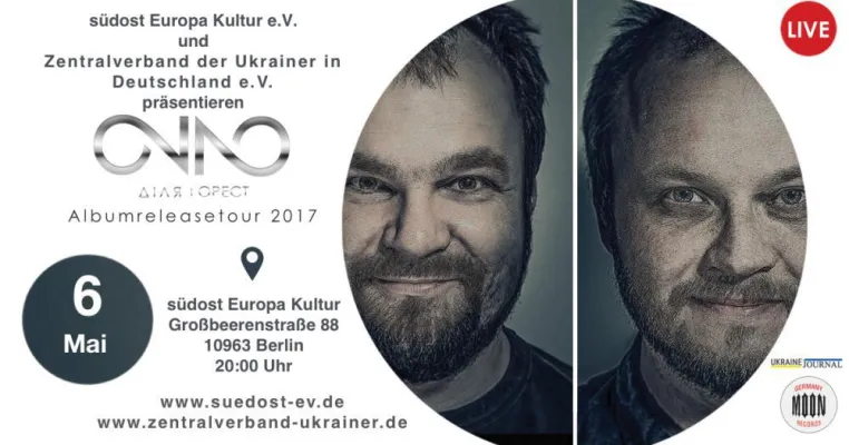 Akustik-Konzert «22» mit Dilya & Orest am 06.05.2017 bei südost Europa Kultur e.V. Bild: Akustik-Konzert «22» mit Dilya & Orest am 06.05.2017 bei südost Europa Kultur e.V.