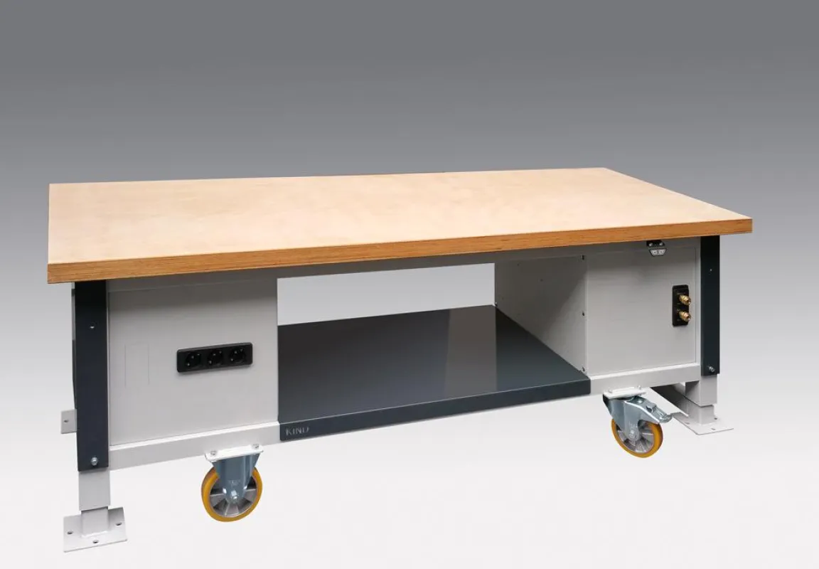 Der neue Schwerlasttisch multi4power von Otto Kind ergänzt die „multi“-Produktfamilie. Foto: Otto Kind