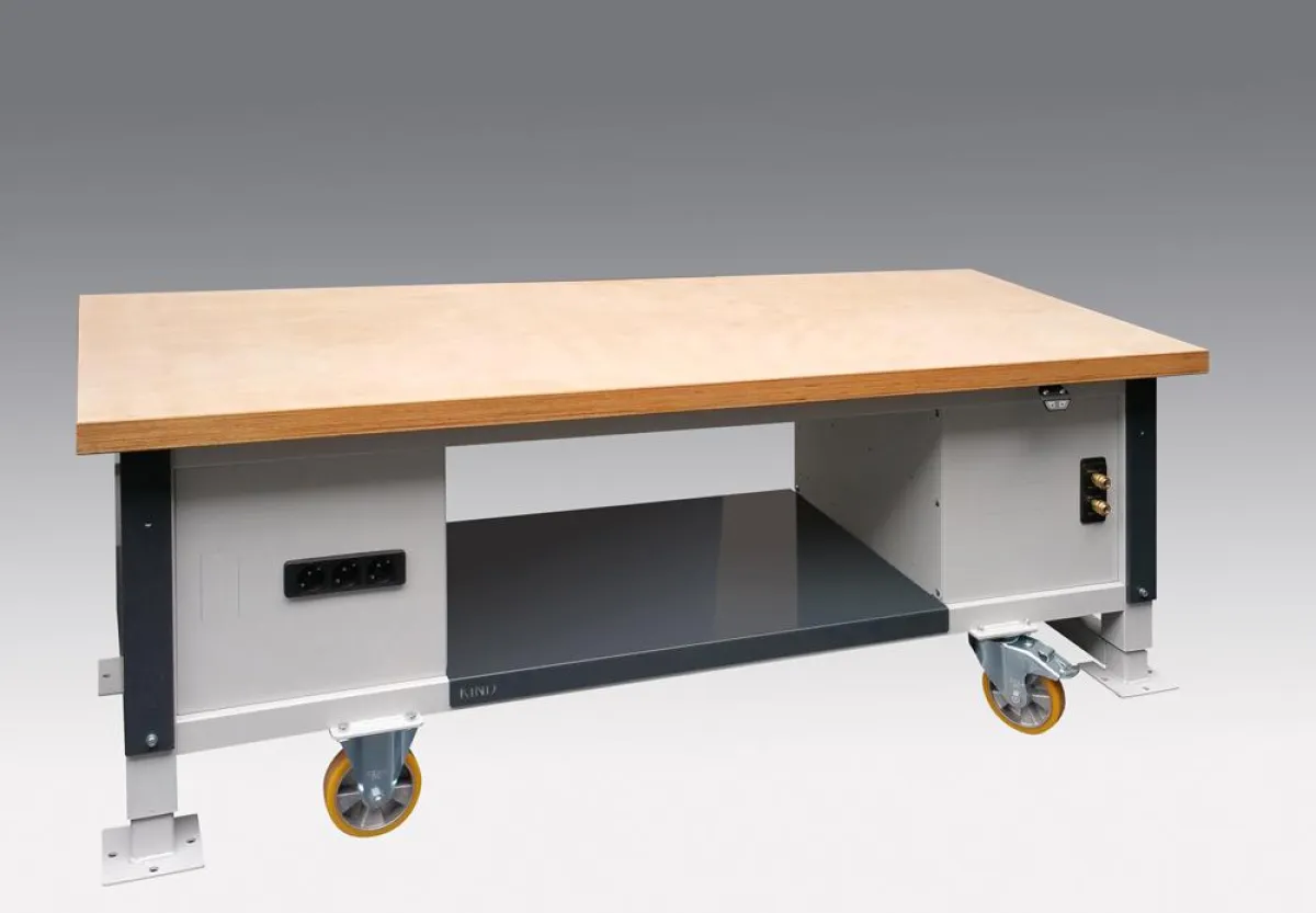 Der neue Schwerlasttisch multi4power von Otto Kind ergänzt die „multi“-Produktfamilie. Foto: Otto Kind