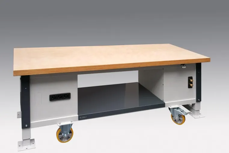 Bild: Neue Schwerlasttische von Otto Kind vertragen 2000 Kg