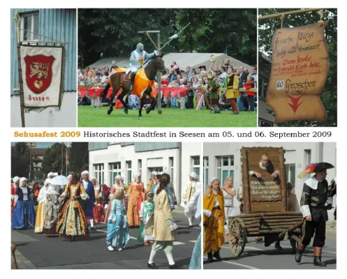 Bild: Sehusafest 2009 - Historisches Stadtfest und Mittelalter-Markt in Seesen am Harz