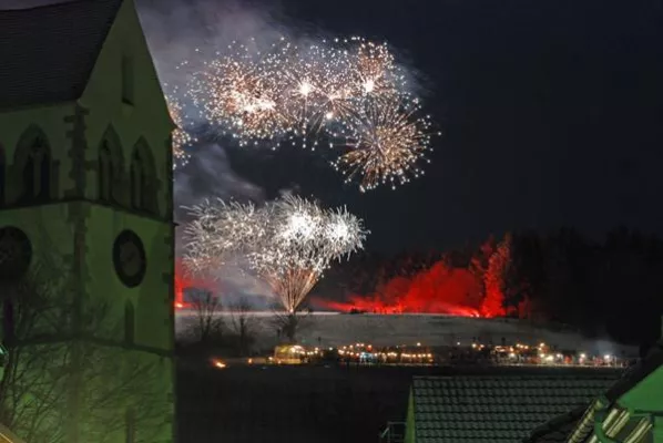 Bild: Das Markgräflerland in Sektlaune