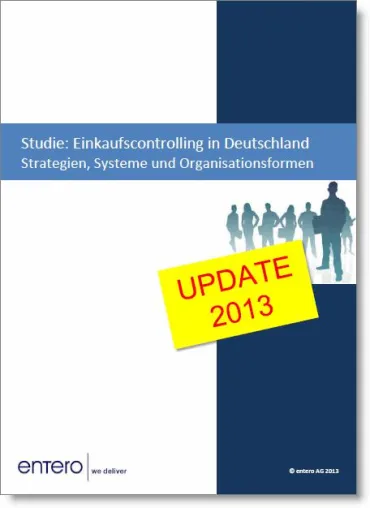 Studie zum Einkaufscontrolling: Das UPDATE 2013 jetzt kostenlos zum Download Bild: Studie zum Einkaufscontrolling: Das UPDATE 2013 jetzt kostenlos zum Download