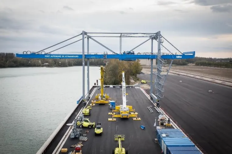 Investition von 30 Millionen Euro für Erweiterung des Straßburger Hafens Bild: Investition von 30 Millionen Euro für Erweiterung des Straßburger Hafens