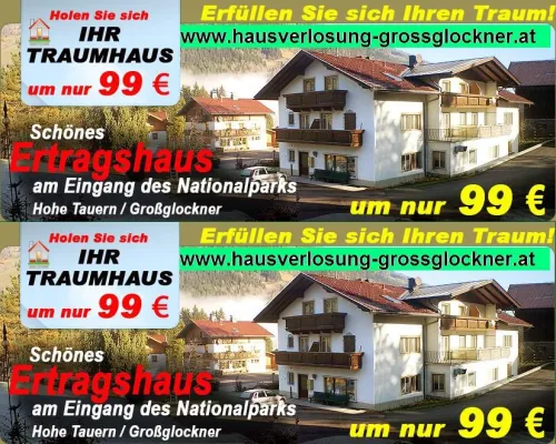Bild: Erste Hausverlosung eines Ertragshauses in Kärnten erfolgreich gestartet