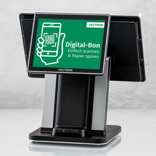 Bild: Schluss mit den Papiermüllbergen - Vectron präsentiert digitale Bonlösung