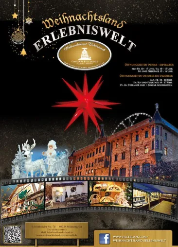Bild: Weihnachtsland Erlebniswelt Stützengrün: Nicht nur zu Weihnachten einen Besuch wert