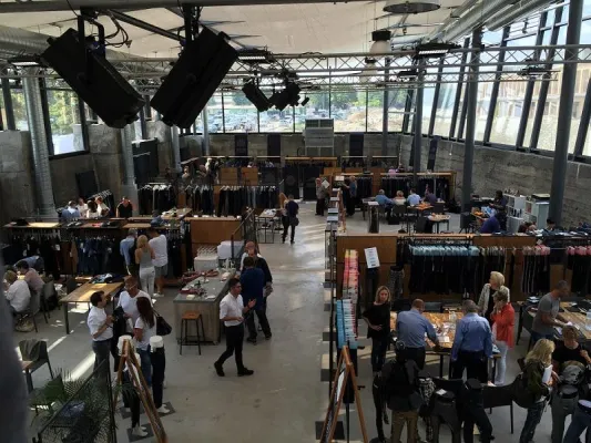 Bild: Climate Energy klimatisiert Stoffmesse auf dem Zenith Gelände