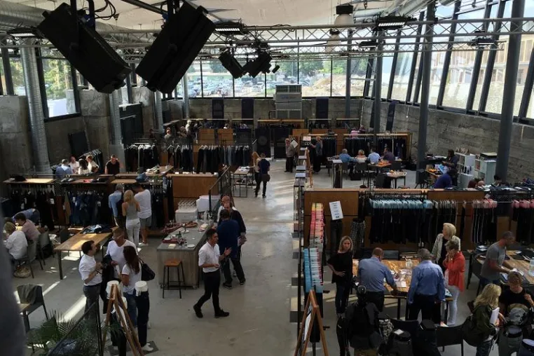 Bild: Climate Energy klimatisiert Stoffmesse auf dem Zenith Gelände