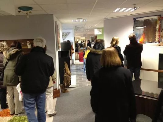 Bild: Über Kunst, Designermöbel und das Gefühl Zuhause zu sein.