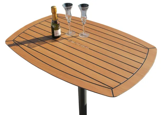 Bild: NAUTICMAN® erweitert Produktserie Bootstische um neues Holzdekor Nordic Oak