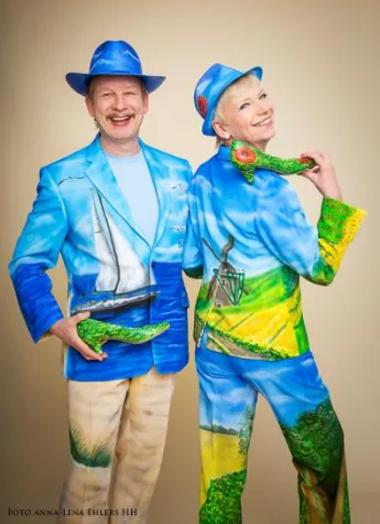 Bild: In Airbrush auf der Bühne