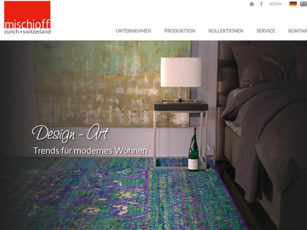 Die neue Website der Mischioff AG