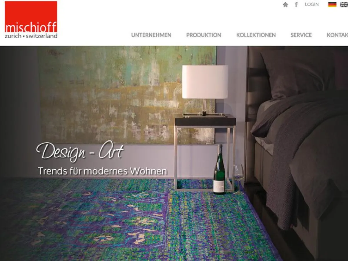 Die neue Website der Mischioff AG