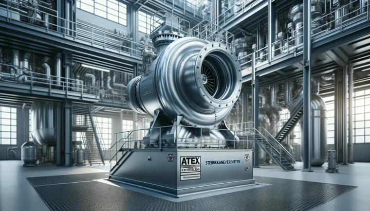 Bild: Explosionsgeschützter Seitenkanalverdichter - Sicherheit trifft Leistung