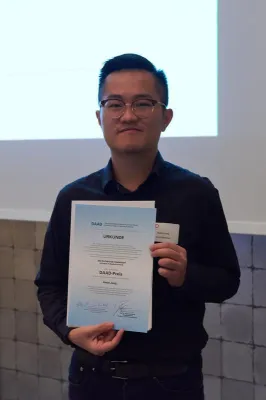 Bild: Hochschule Düsseldorf: DAAD-Preis 2017 für Kexin Jiang