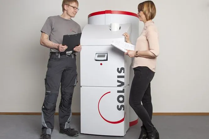Energielabel: Hybridsystem SolvisMax 7 erreicht mit neuem Gasbrenner Bestwert „A+“ Bild: Energielabel: Hybridsystem SolvisMax 7 erreicht mit neuem Gasbrenner Bestwert „A+“